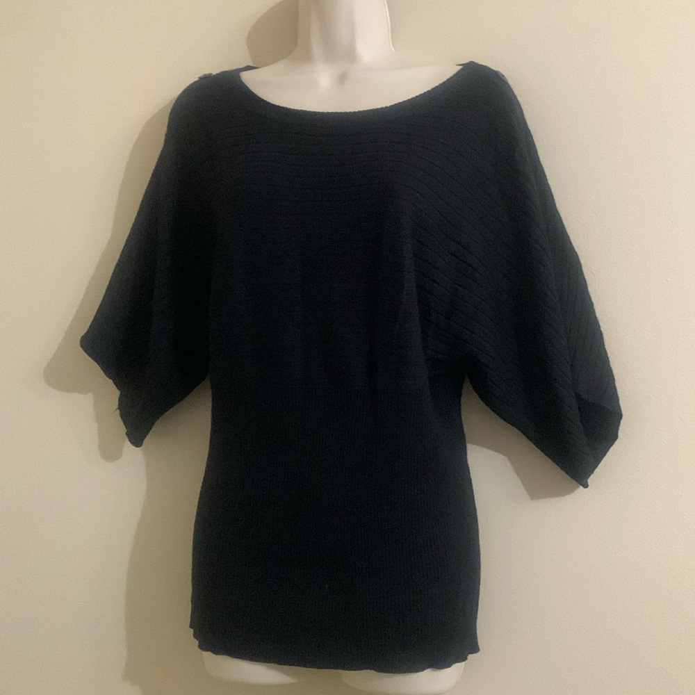 Black dolman sleeved sweater size small